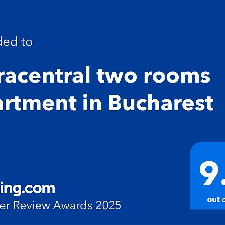 Ultracentral Two Rooms Apartment In Βουκουρέστι Εξωτερικό φωτογραφία