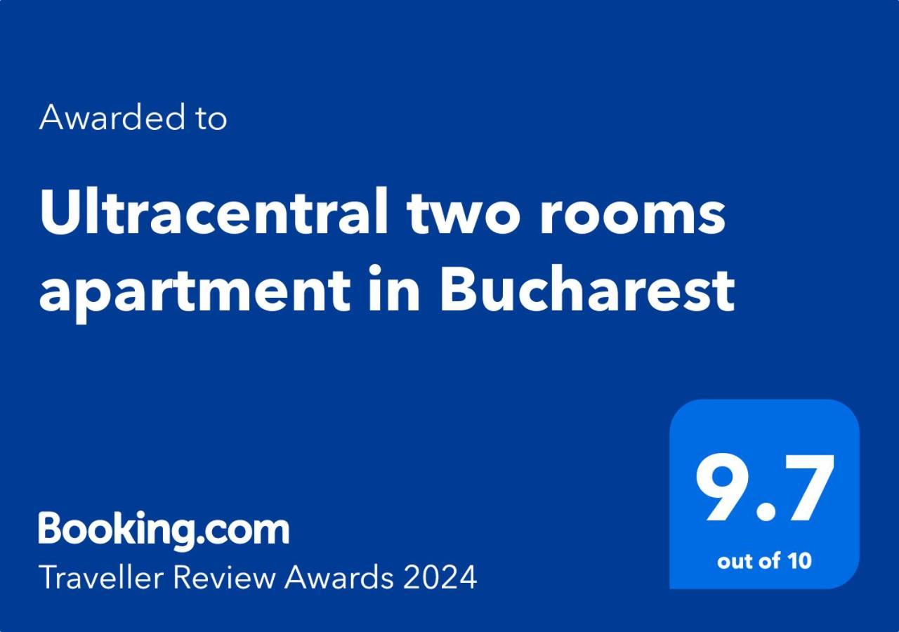 Ultracentral Two Rooms Apartment In Βουκουρέστι Εξωτερικό φωτογραφία