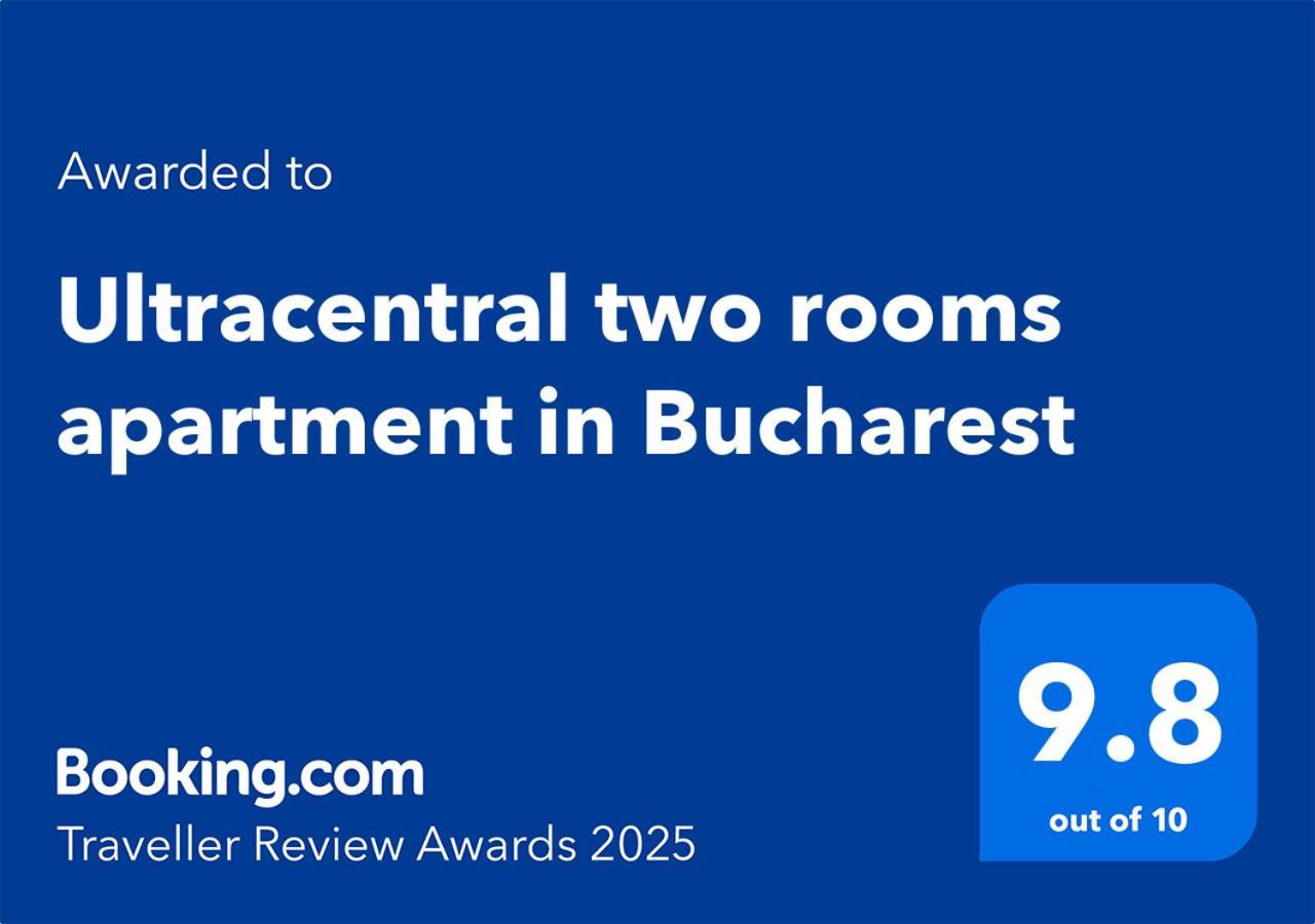 Ultracentral Two Rooms Apartment In Βουκουρέστι Εξωτερικό φωτογραφία